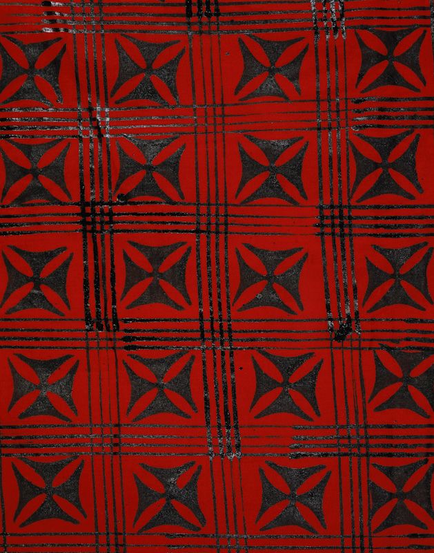 Mourning Body Wrapper Textile (adinkra kobene)