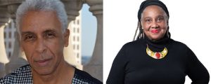Luther Gray (left) and Jamilah Yejide Peters-Muhammad (right), co-founders of the Congo Square Preservation Society